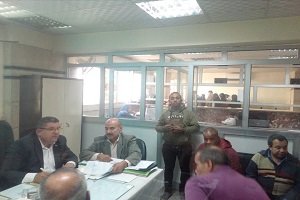 لقاء رئيس حي المطرية مع المواطنين بالمركز التكنولوجى