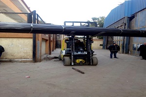 إستمرار حملات رفع الإشغالات بالحي