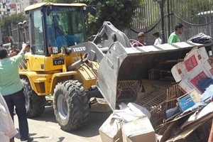 حمله لرفع كفاءة مستوى النظافة بنطاق الحي