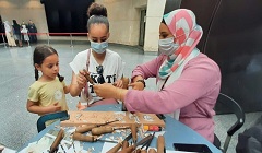 المتحف القومي للحضارة ينظم ورشة عن فن الأويما