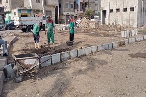 متابعة الاعمال اليومية بالحي 