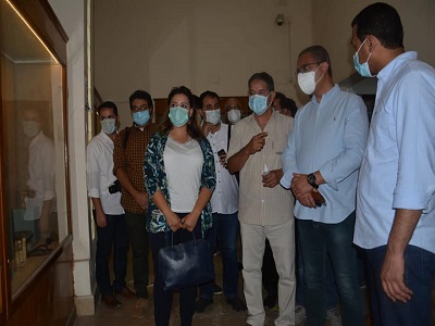 جولة تفقدية لقيادات وزارة السياحة والآثار لعدد من المواقع الآثرية