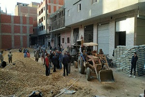 الضرب بيد من حديد ضد البناء المخالف بالحي