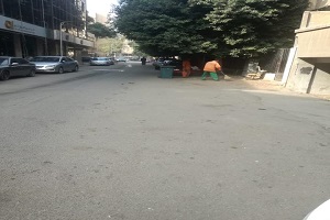 نظافة شوارع الحي