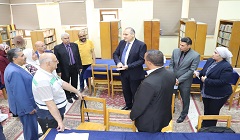 مدير تعليم القاهرة يتابع غرفة العمليات بالديوان