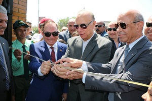 محافظ القاهرة يفتتح حديقة مصر الجديدة