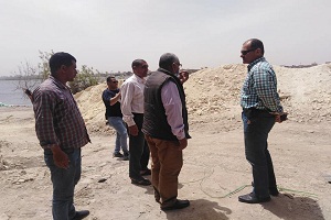 حملات لإستعادة املاك الدولة والتصدى بكل حسم لأى شكل من أشكال التعديات