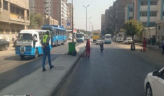 رفع كفاءة مستوى النظافة بالمنطقة الشمالية