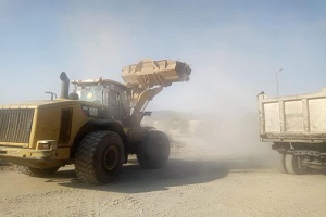 حملات نظافه يومية بشوارع الحي