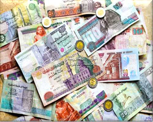العملات الورقية المصرية
