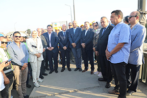 محافظ القاهرة والقليوبية يتفقدان أعمال تطوير كوبري الأميرية الرابط بين المحافظتين