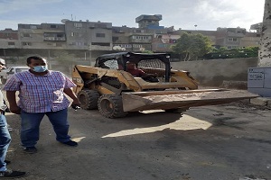  حملة مكبرة لنظافة وتجميل شوارع الاميرية