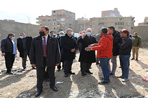 محافظ القاهرة يتفقد عدد من المحاور الجديدة بمنطقة شرق القاهرة
