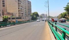 اعمال رفع كفاءة كوبري الملك الصالح بمصر القديمة