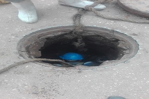 تم تطهير البلوعات بنطاق حي الأميرية استعداد لفصل الشتاء