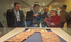 معرض عن روائع الفن القبطي بالمتحف القومي للحضارة المصرية 