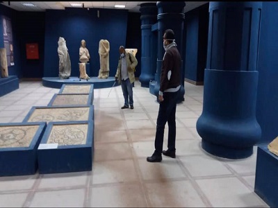 استمرار أعمال التعقيم والتطهير للمناطق الأثرية