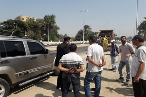 متابعه تطوير محور ترعه الاسماعيلية 