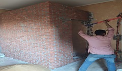 إزالة في المهد بعقار بشارع كمال الدين صلاح