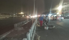 استكمال أعمال الرصف ورفع كفاءة الشوارع بنطاق الحي