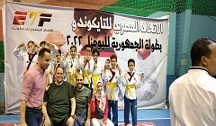 مركز التنمية الشبابية بالجزيرة يحصد 14 ميدالية ببطولة الجمهورية لناشئين التايكوندو