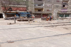 رفع مستوى النظافة بالحي 