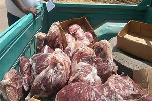 ضبط مفروم كفتة «فاسدة» بسيارة تبيع «السندوتشات» للمواطنين في المعصرة
