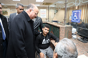 محافظ القاهرة يتفقد مجمع أحياء المنطقة الشمالية