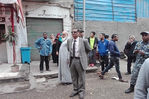 حملة مكبرة لإزالة الاشغالات بـ"السيدة زينب"