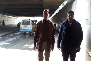 تفقد الحالة المرورية بالأنفاق