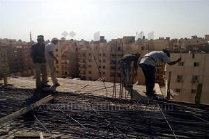 حملة لإزالة المباني المخالفة والتفتيش على منافذ بيع اللحوم والمطاعم