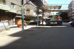 الاستمرار في حملات النظافة ورفع كفاءة الشارع 