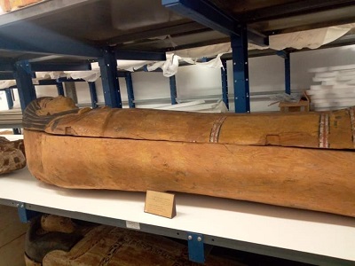 المتحف القومي للحضارة المصرية يستقبل توابيت المومياوات الملكية لترميمها وتجهيزها