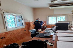 حي حلوان يكثف أعمال النظافة والتجميل بشوارعه