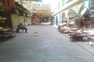 متابعة أعمال النظافة بالحي