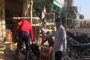 حملة مكبرة لرفع الإشغالات في نطاق الحي