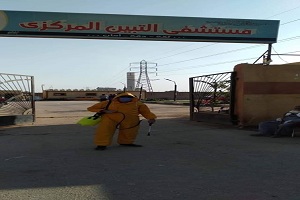 حي التبين يطبق الإجراءات الاحترازية والوقائية لمواجهة فيروس كورونا