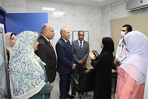محافظ القاهرة يتفقد مبادرة "100 يوم صحة" بمركز طبي مدينة الخيالة