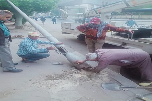 رفع كفاءة شوارع الحي واستعادة المظهر الحضاري 