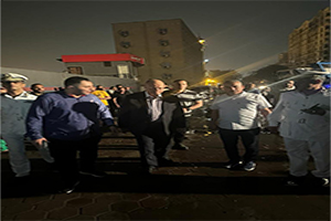 محافظ القاهرة يوجه بسرعة الإنتهاء من إصلاح ماسورة المياه بنفق أحمد حلمي