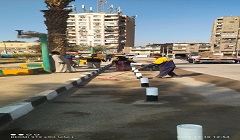 حملة نظافة بشوارع وميادين الحي