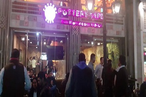 حملة لرفع الإشغالات بشوارع الحي