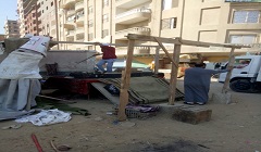 حملات لرفع كفاءة النظافة وإزالة الاشغالات بمحيط المدارس بنطاق الحي