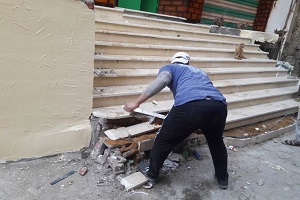 حملة مكبرة بقيادة رئيس الحي