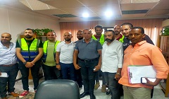 اجتماع رئيس هيئة النظافة والتجميل بمسؤولي شركة أعمار مصر لتوريد العمالة