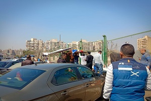 حملة مكبرة لرفع الاشغالات بمحيط سيتى ستارز وطريق النصر