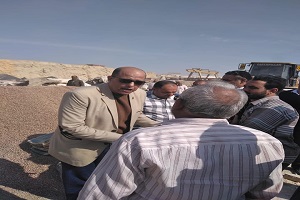 استرداد أملاك أراضي الدولة بحي طره