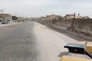 متابعة أعمال النظافة ورفع المخلفات 