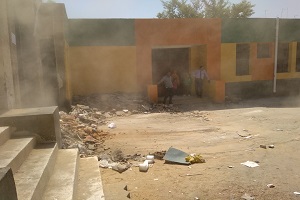 حملة نظافة بمحيط بعض مدارس 15 مايو استعدادًا للعام الدراسي الجديد