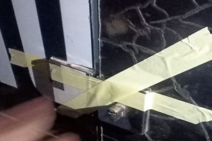 رفع جميع الاشغالات التى تعوق الحركة المرورية بالحي